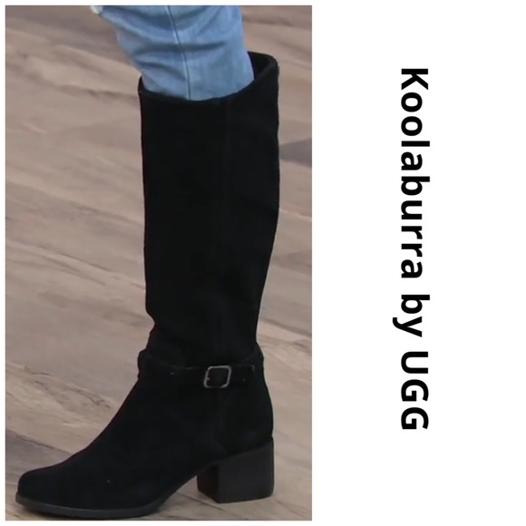 Koolaburra Shoes - Kookaburra, black suede boots